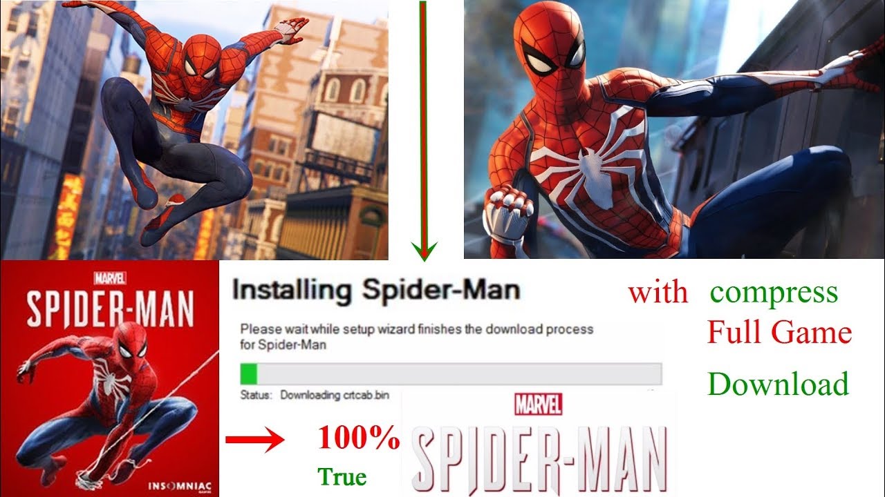 Marvel spider man game download for pc without verification free